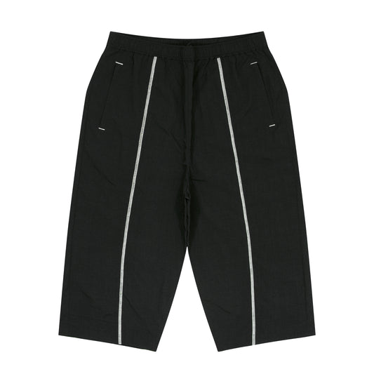 Logo Nylon Cropped Pants (black)