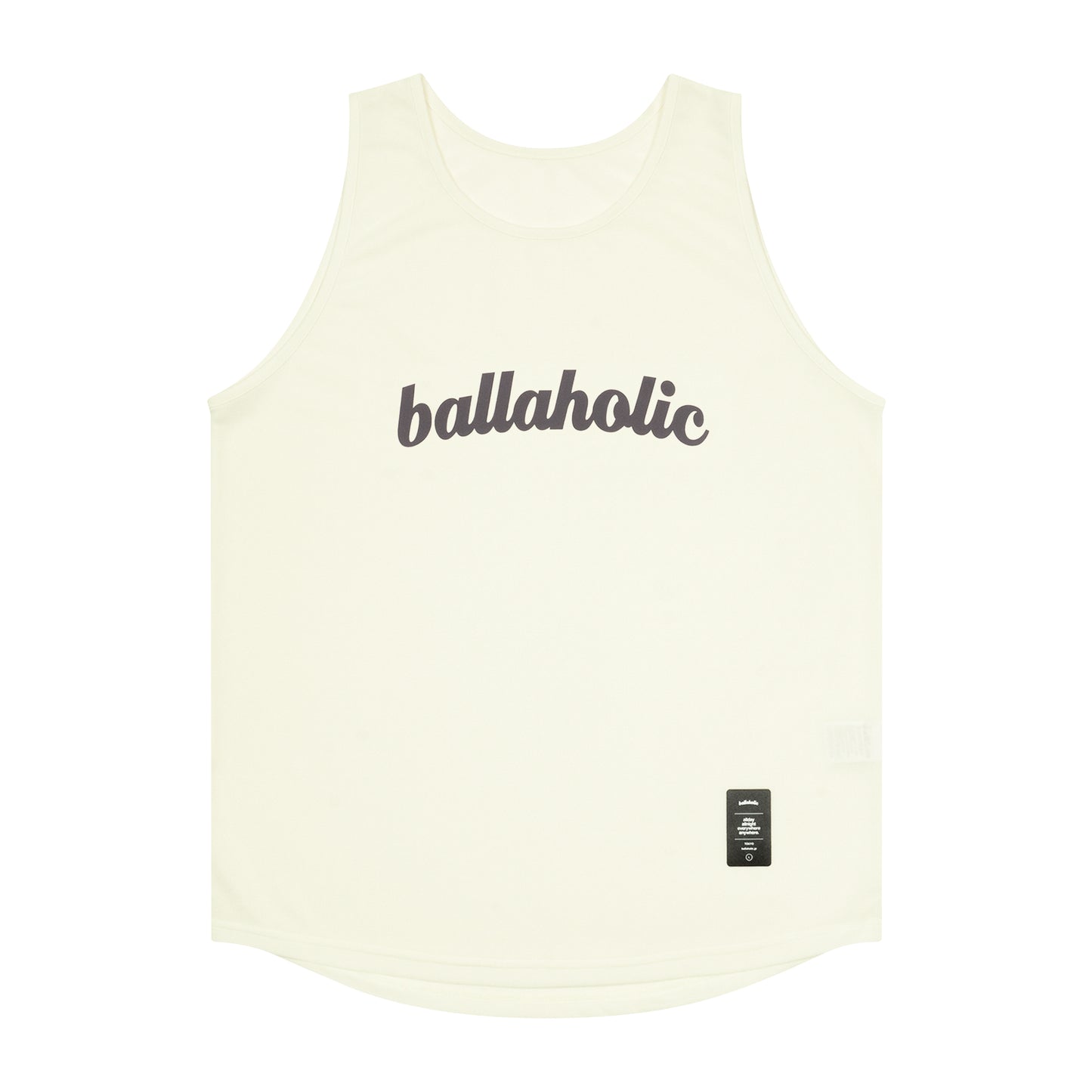 Logo Tank Top (off white/black)