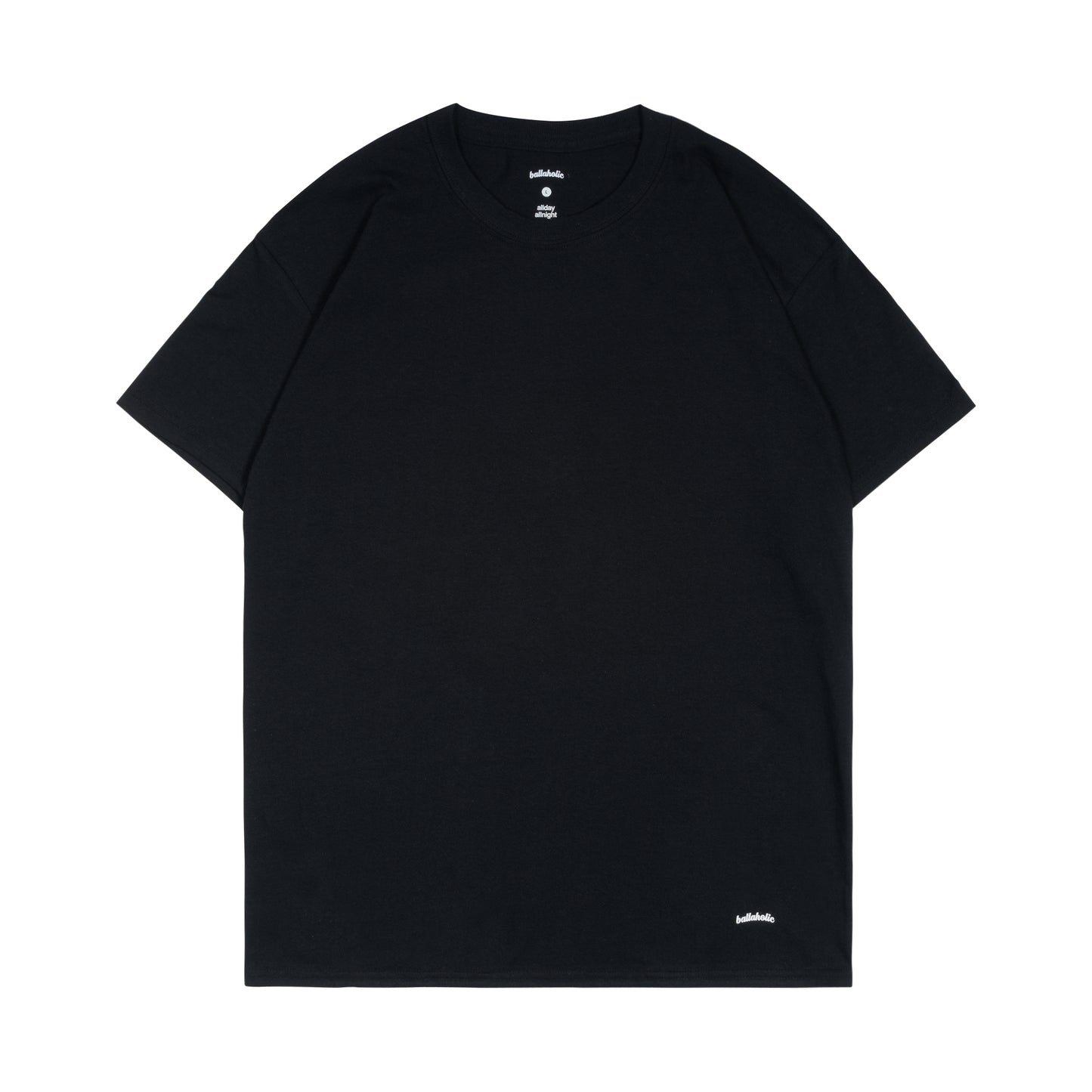 ballaholic 2 Pieces Crew Tee (black)