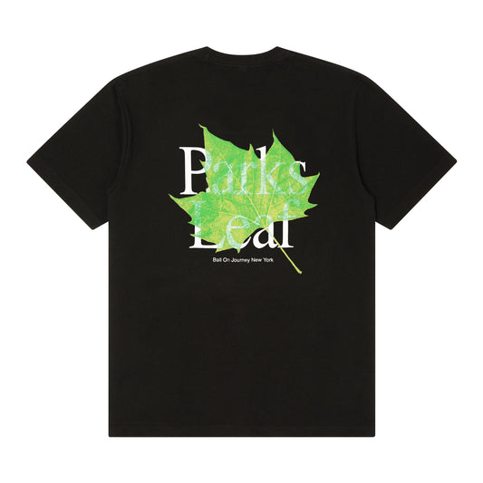 Parks Leaf Tee (black)