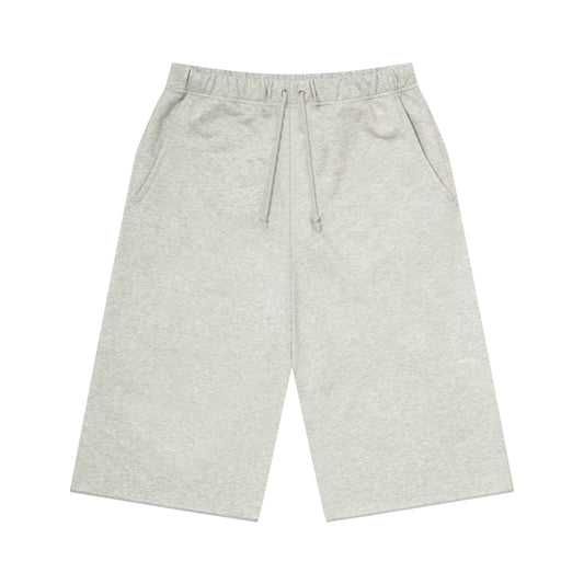 Ball Seams Sweat Cropped Pants (gray)