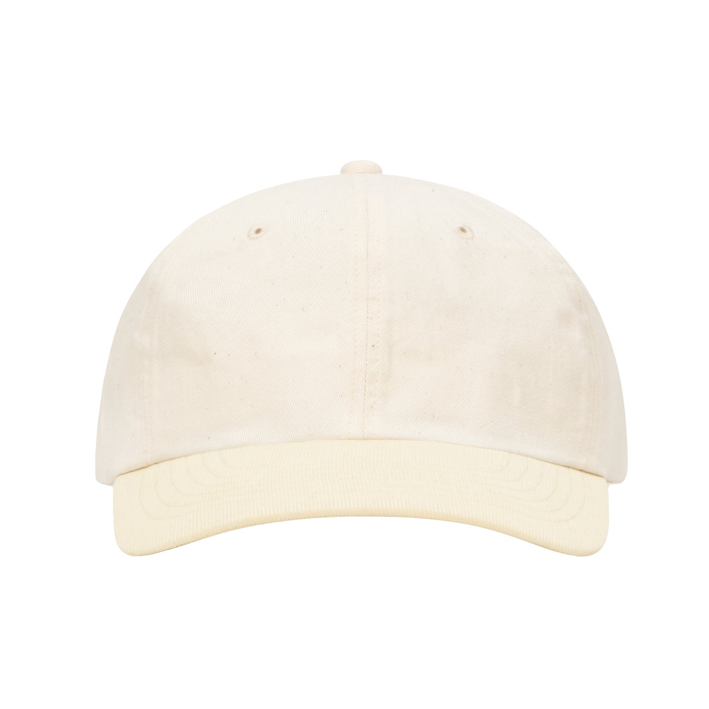 W Face Corduroy Brim 6P Cap (ivory)