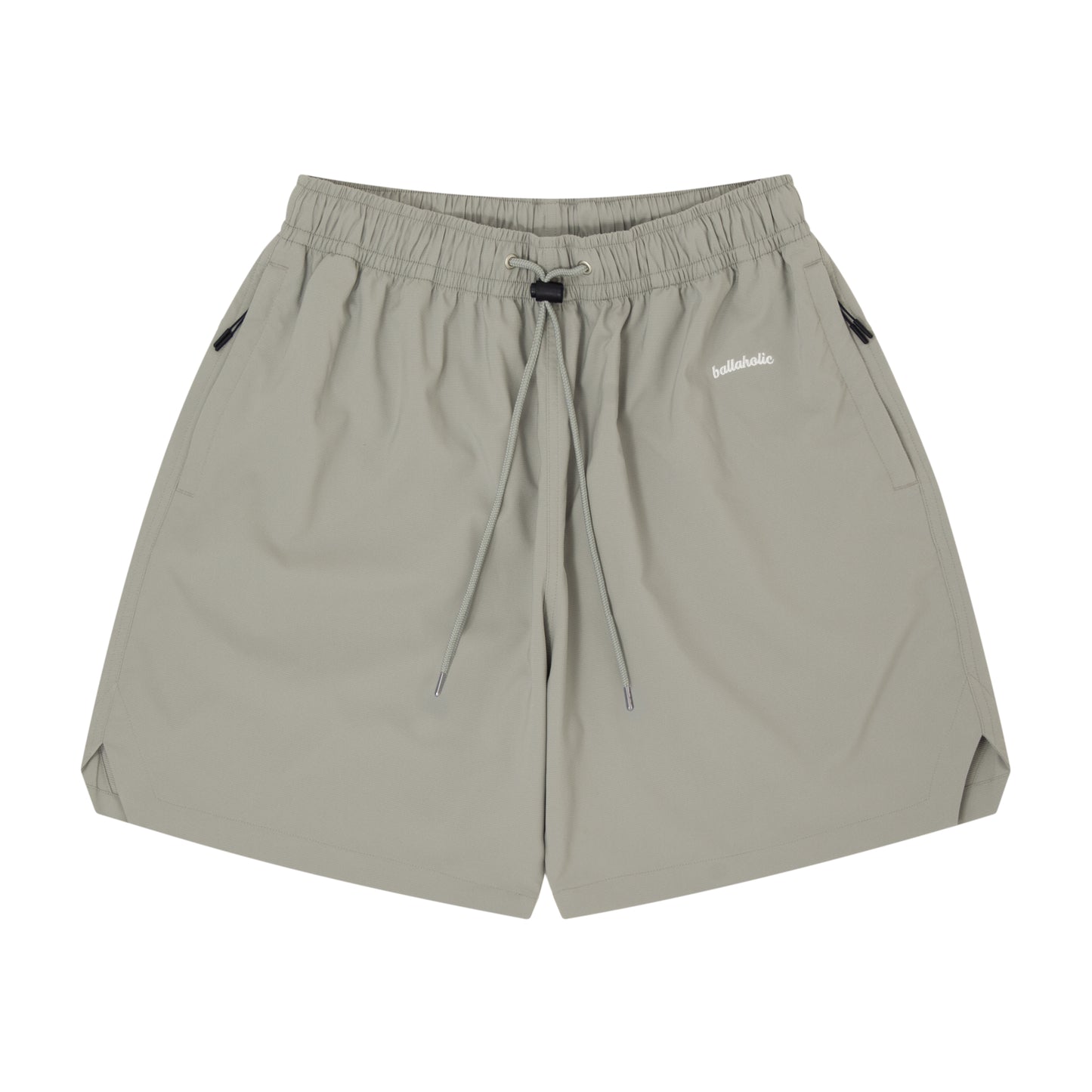 Logo Anywhere Zip Shorts (gray)