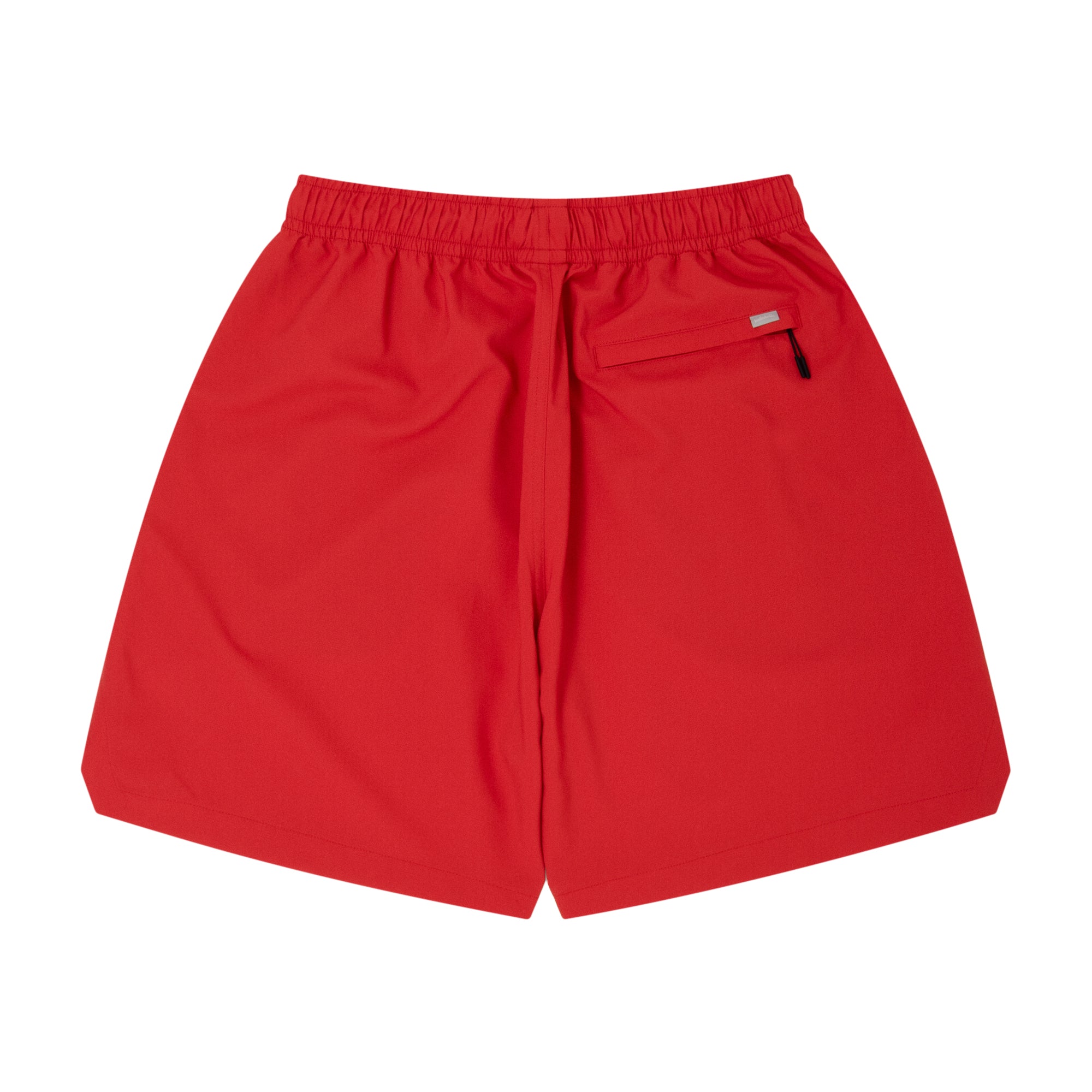 Logo Anywhere Zip Shorts (red) – ballaholic