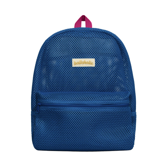 Logo Mesh Backpack (blue)