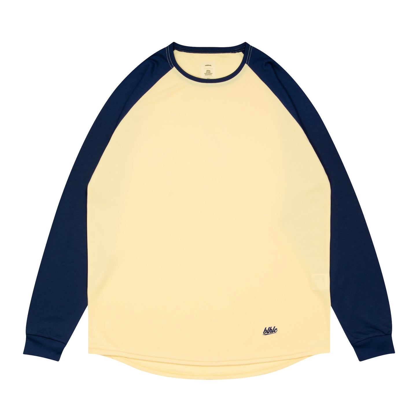 2 Tone blhlc Cool Long Tee (lemon ice/navy)