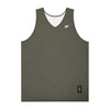 Basic Reversible Jersey (charcoal gray/white)