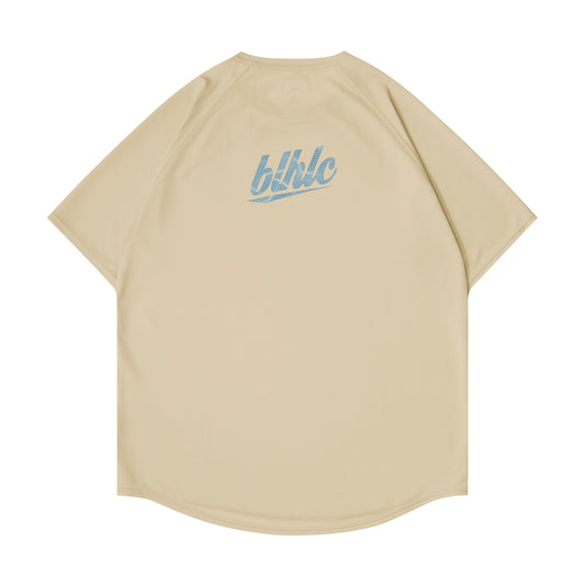 3D-Net blhlc Back Print Cool Tee (oatmeal/mosaic blue/white)