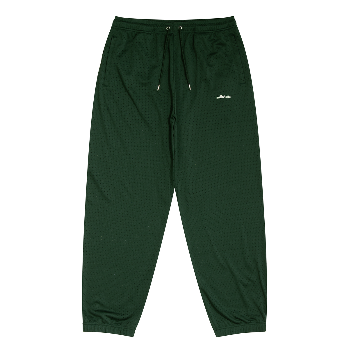 Logo Mesh Long Pants (dark green)