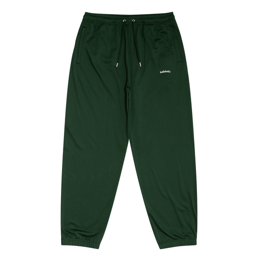 Logo Mesh Long Pants (dark green)