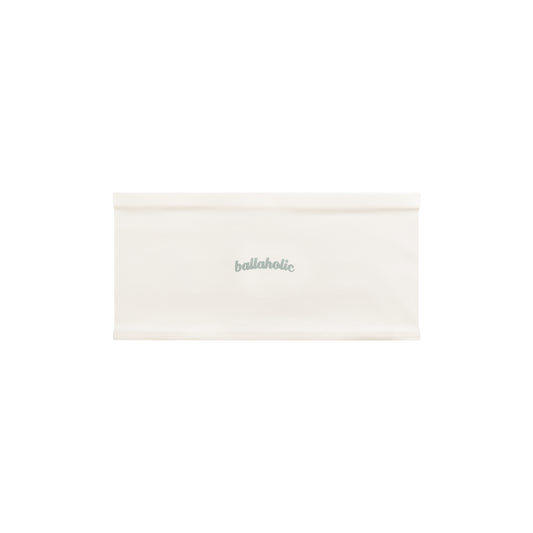 Wide Reversible Headband (off white/gray)
