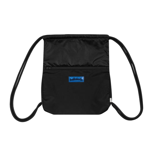 Logo Zip Pocket Gymsack (black/blue)