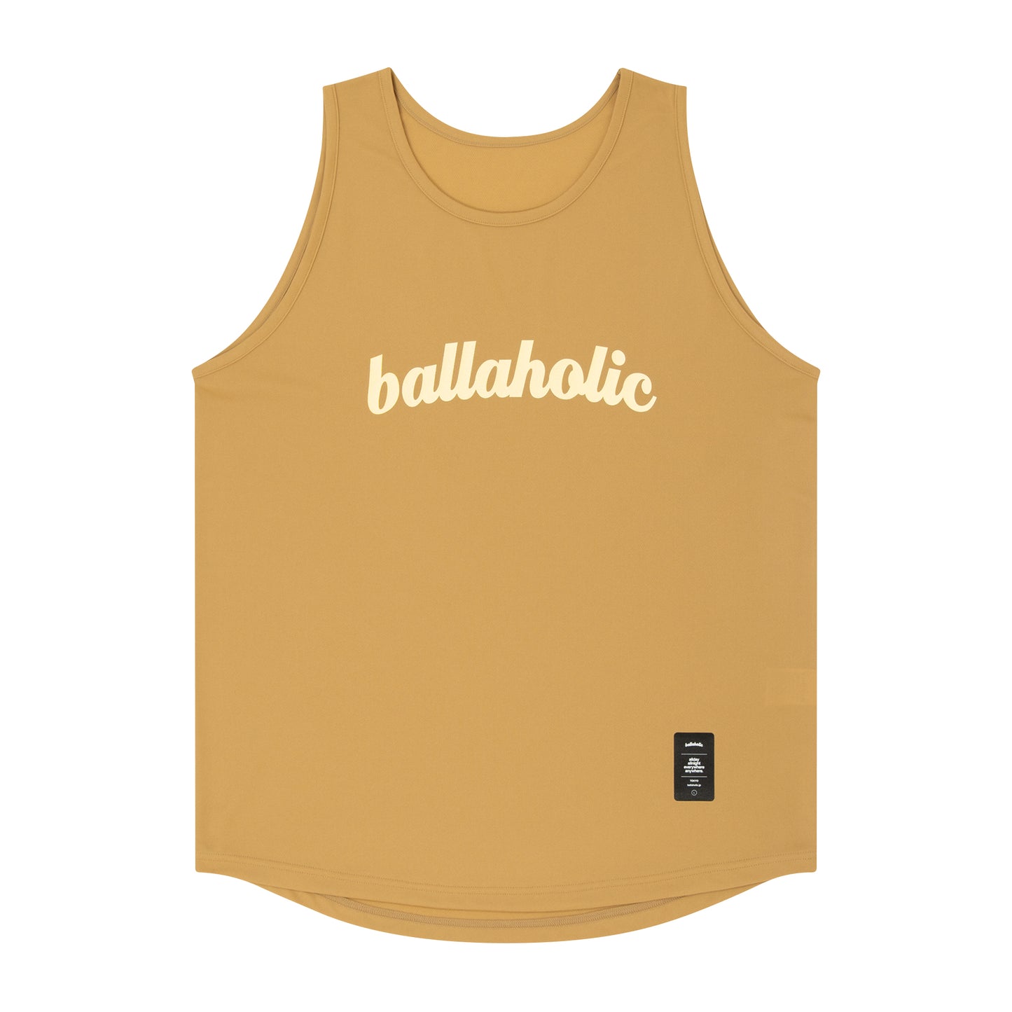 Logo Tank Top (cinnamon/off white)