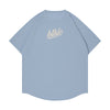 blhlc Back Print Cool Tee (cerulean blue/reflector)