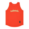 Logo Tank Top (orange red/lime cream)