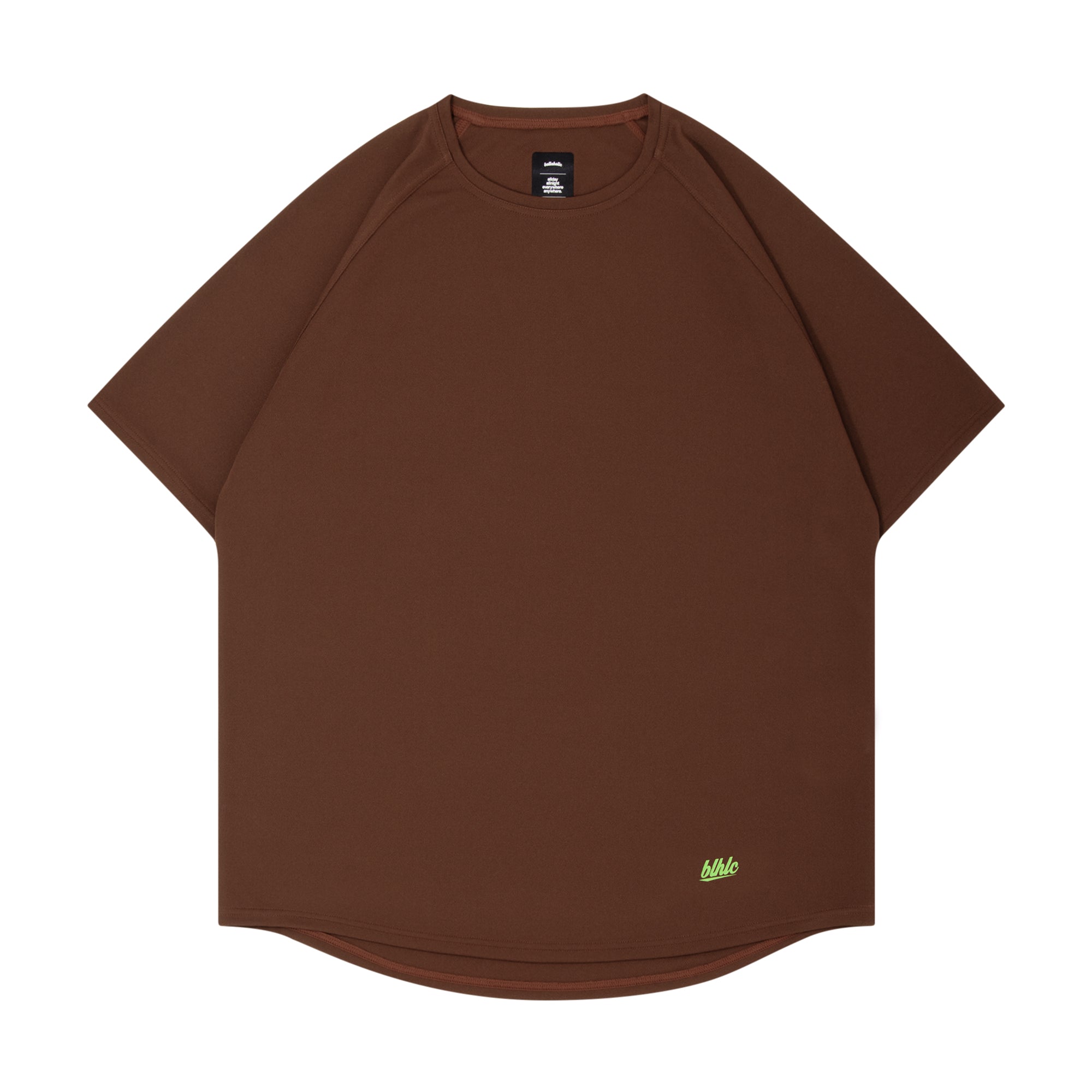blhlc Back Print Cool Tee (brown/fresh green mosaic