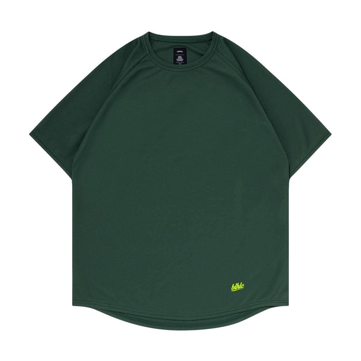 3D-Net blhlc Back Print Cool Tee (dark green/lime/gray)