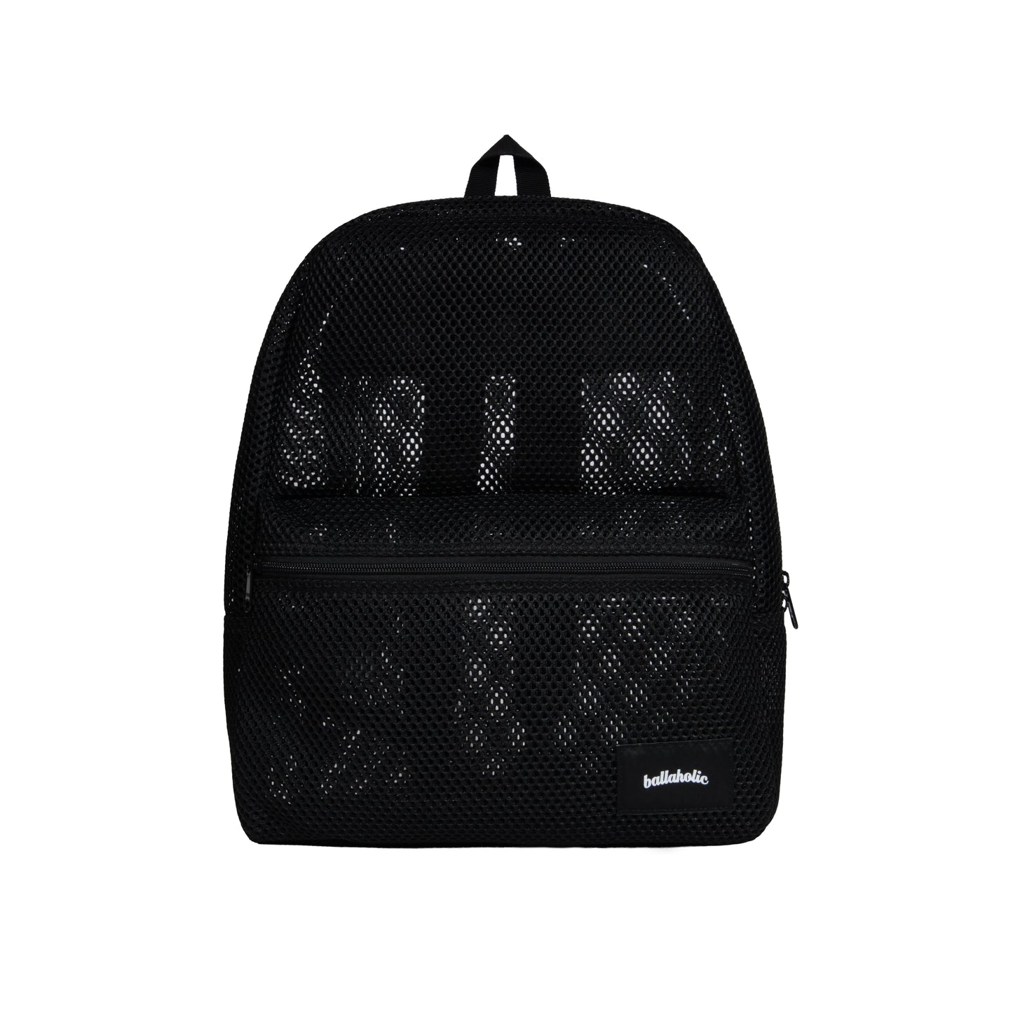 Logo Mesh Backpack (black)