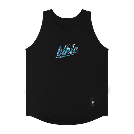 blhlc Tank Top (black/water blue mosaic)