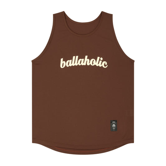 Logo Tank Top (brown/off white)