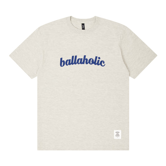 Logo Tee (oatmeal/reflex blue)