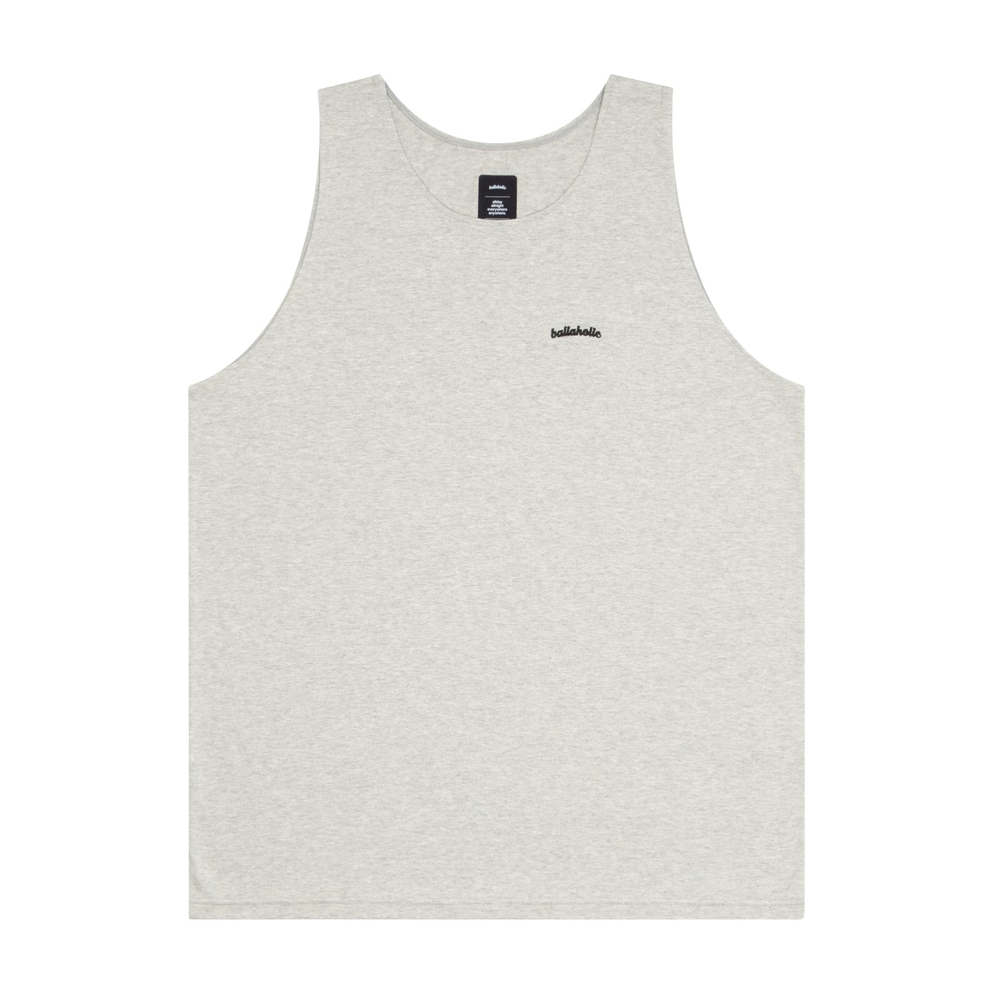 Logo Cotton Tank Top (gray)