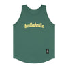 Logo Tank Top (antique green/light yellow)