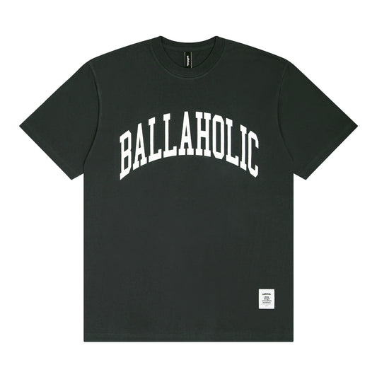 College Logo Tee (graish green/white)