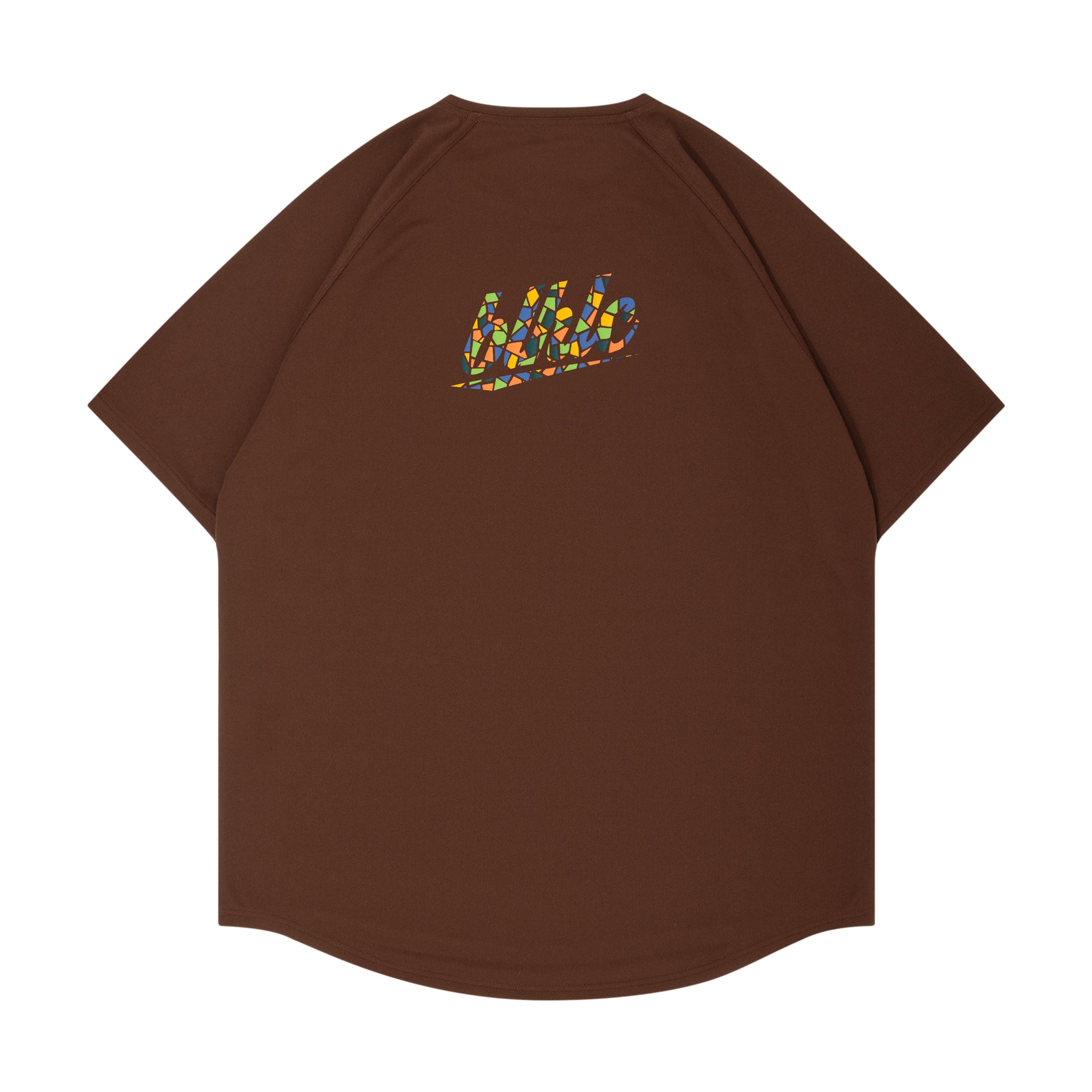 ballaholic Back Print Cool Tee Lサイズ blhlc Back Print Cool Tee (brown/fresh green mosaic
