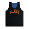 College Logo - STREETMOVE Mesh Reversible Tops (black/blue)