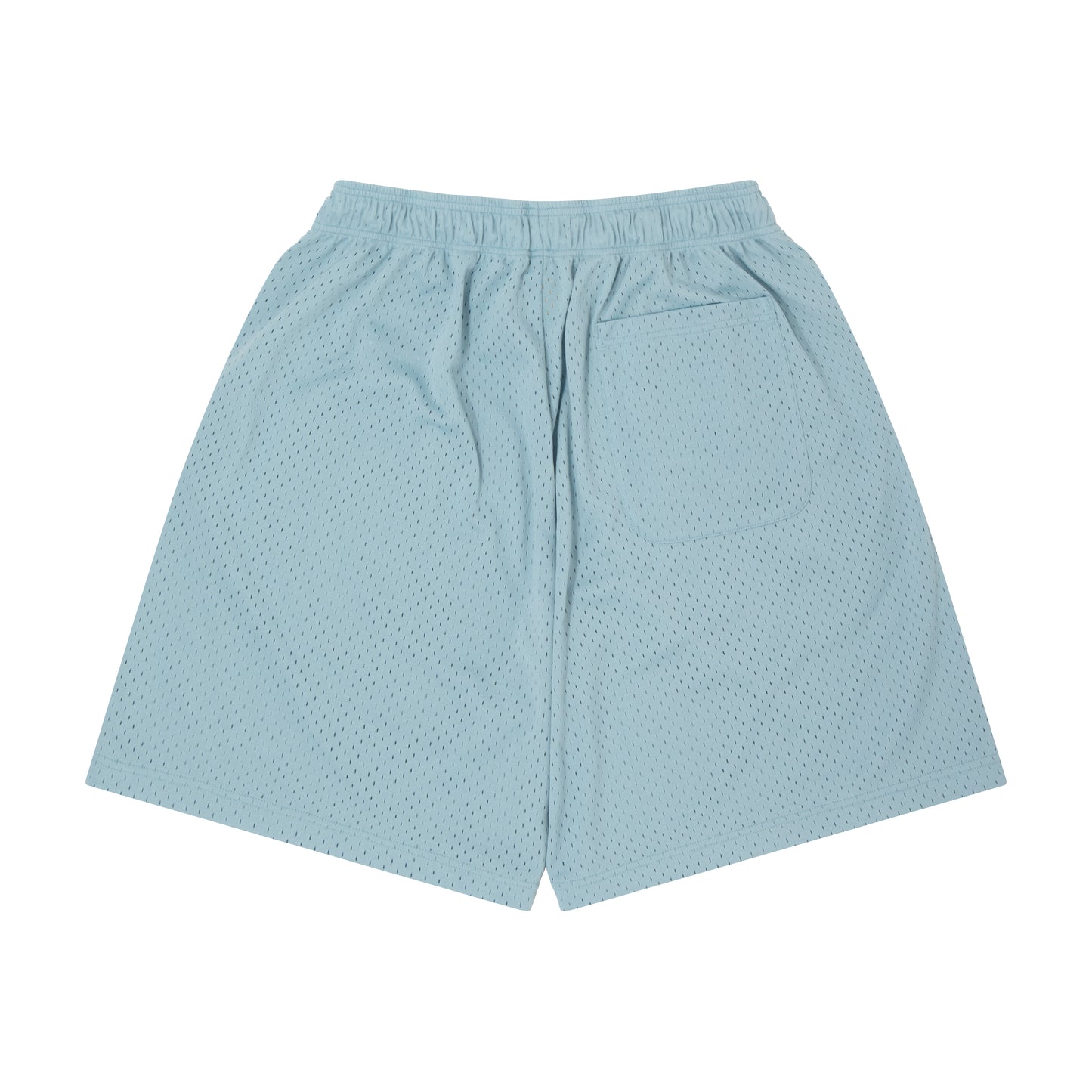 Logo Mesh Zip Shorts (light blue)