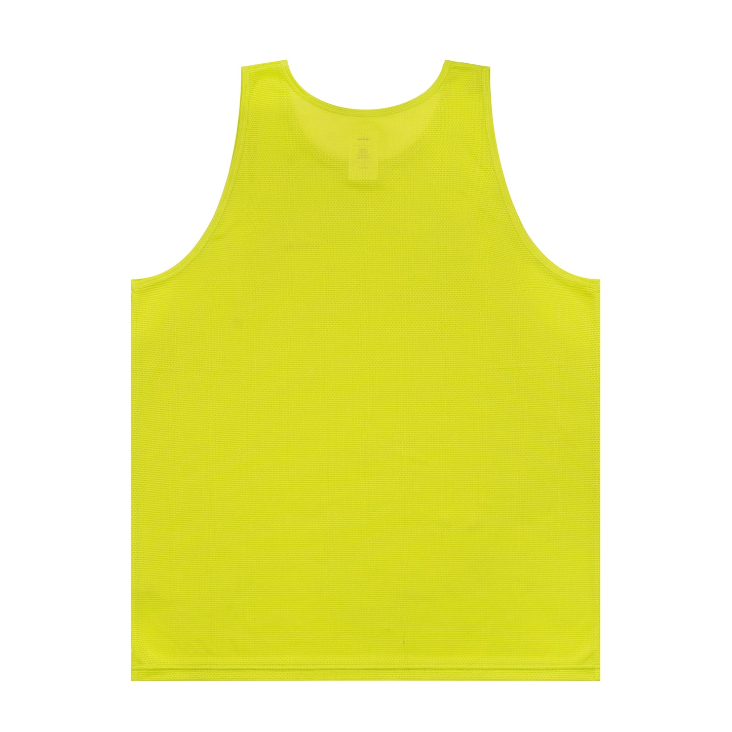 Knit Mesh Logo Tank Top (lime)
