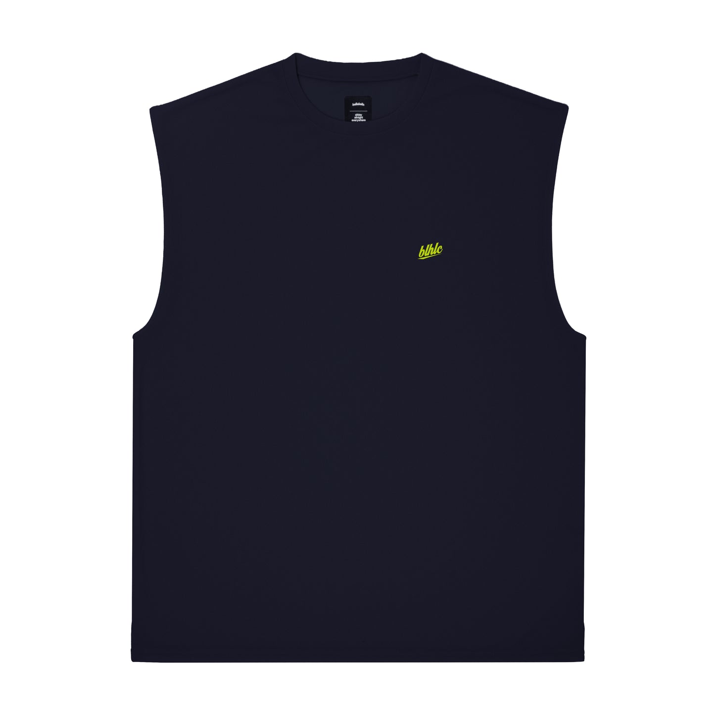 blhlc No Sleeve Tops (night sky/neon yellow)