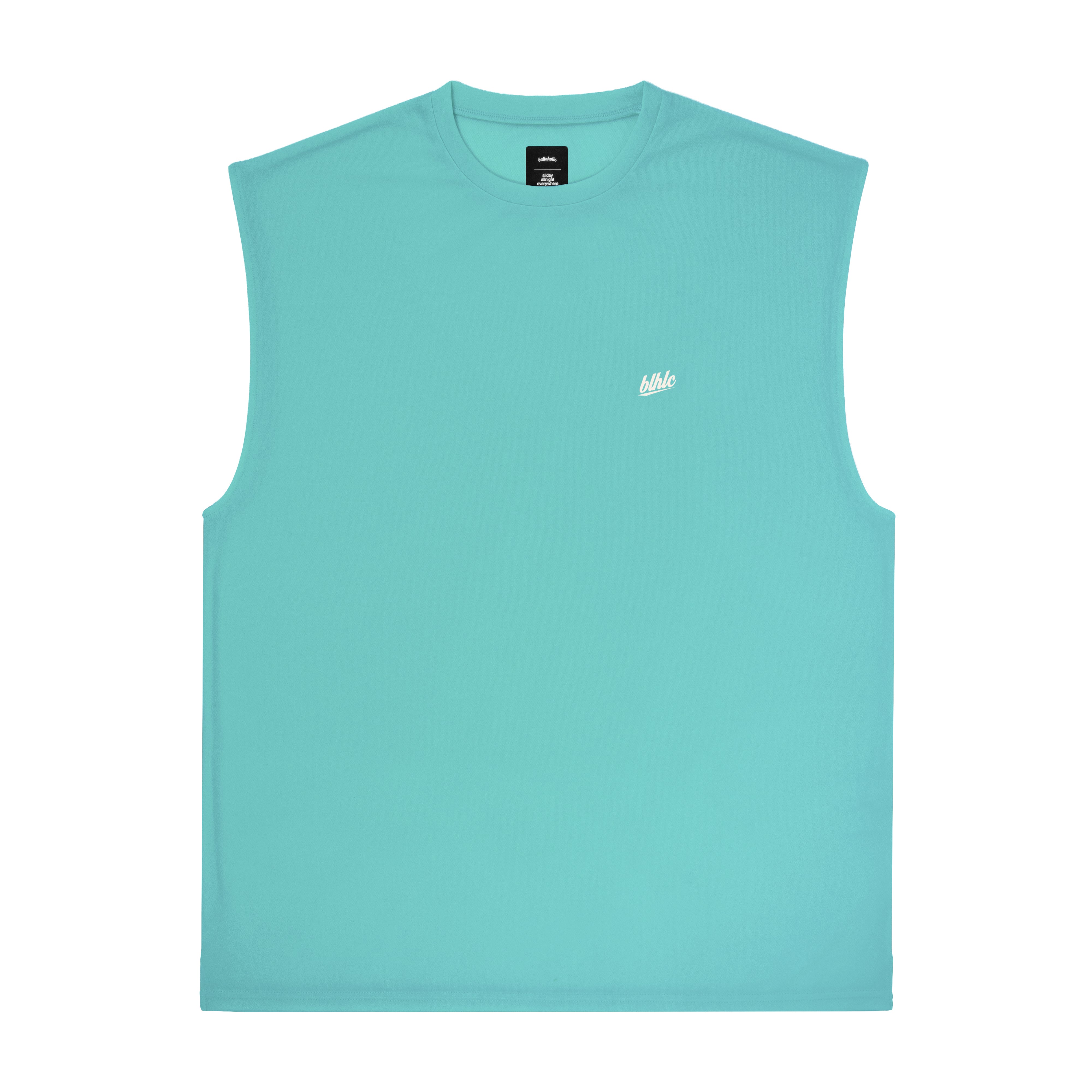blhlc No Sleeve Tops (aqua blue/off white) – ballaholic