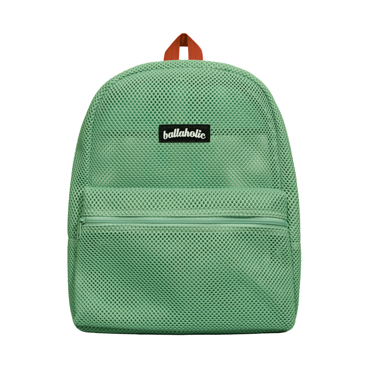 Logo Mesh Backpack (aqua green)