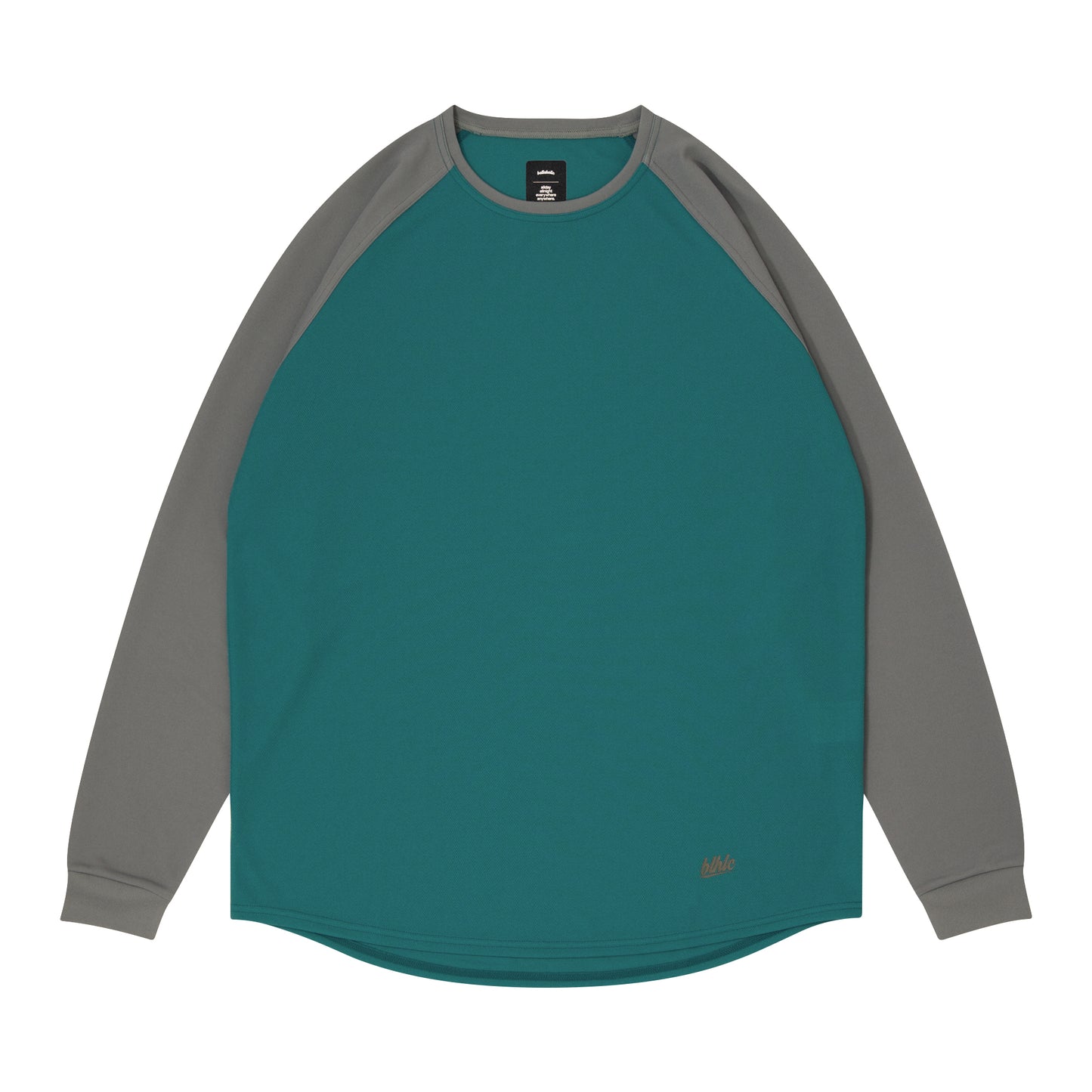 2 Tone blhlc Cool Long Tee (harbor blue/charcoal gray)