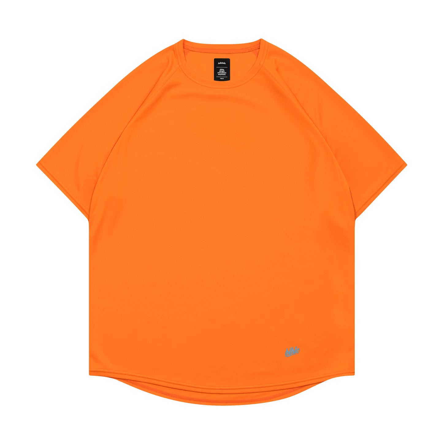 3D-Net blhlc Back Print Cool Tee (orange/mosaic blue/white)