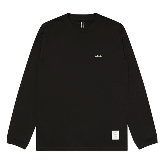 Micro Logo Long Tee (black/white)