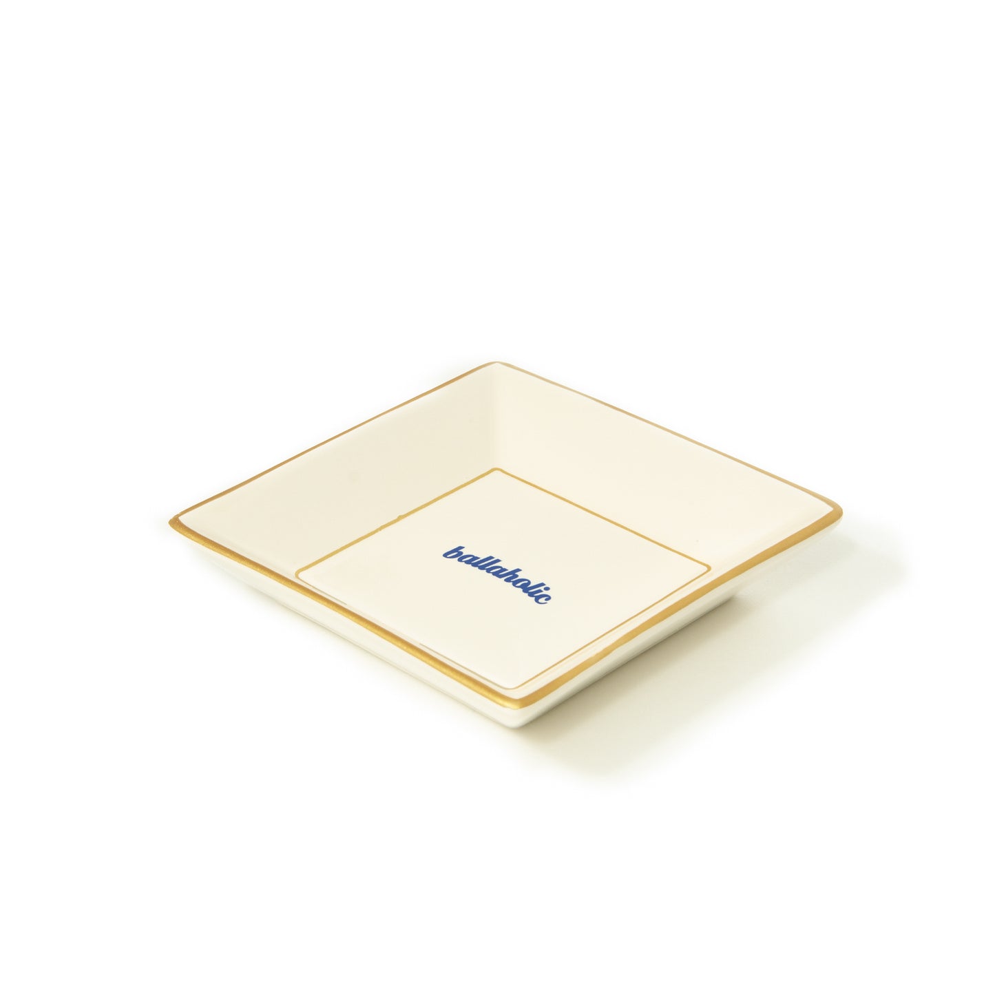 Logo Ashtray (ivory/blue)