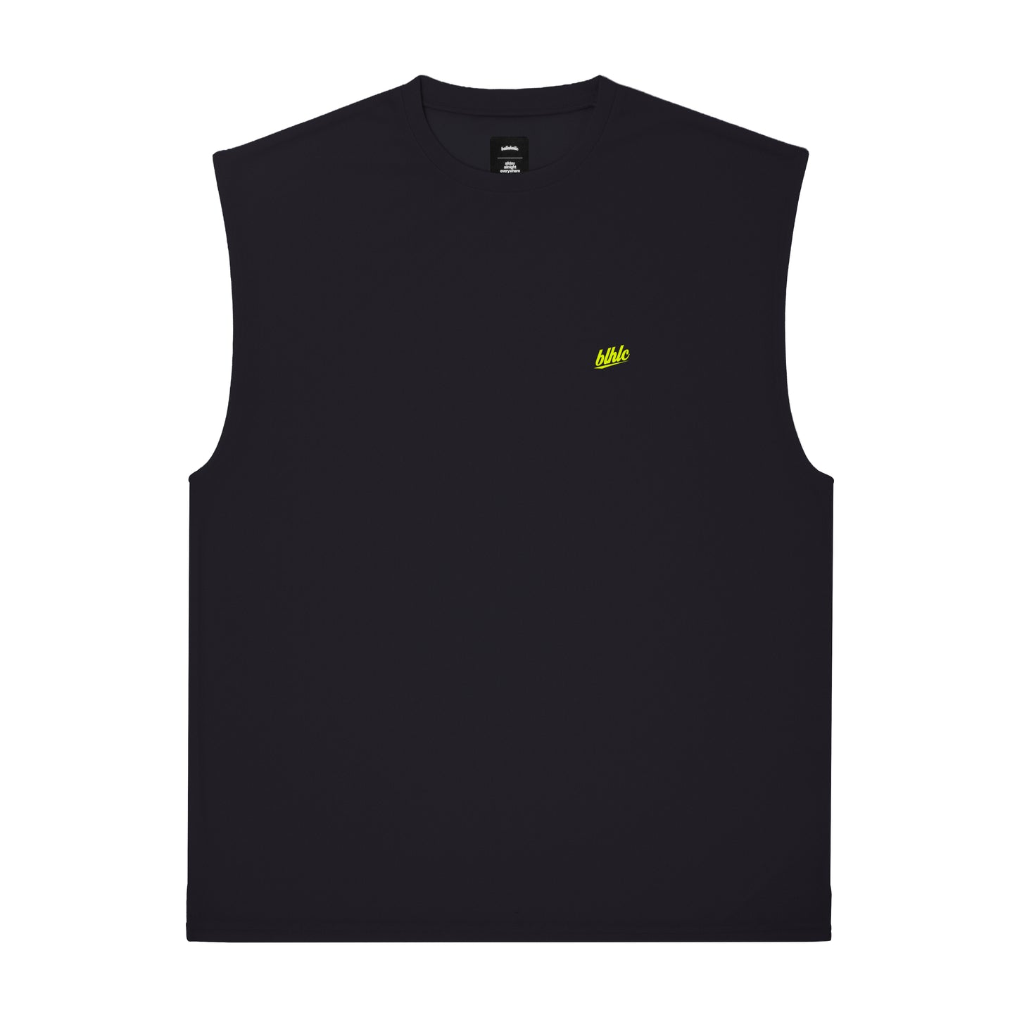 blhlc No Sleeve Tops (night sky/neon yellow)