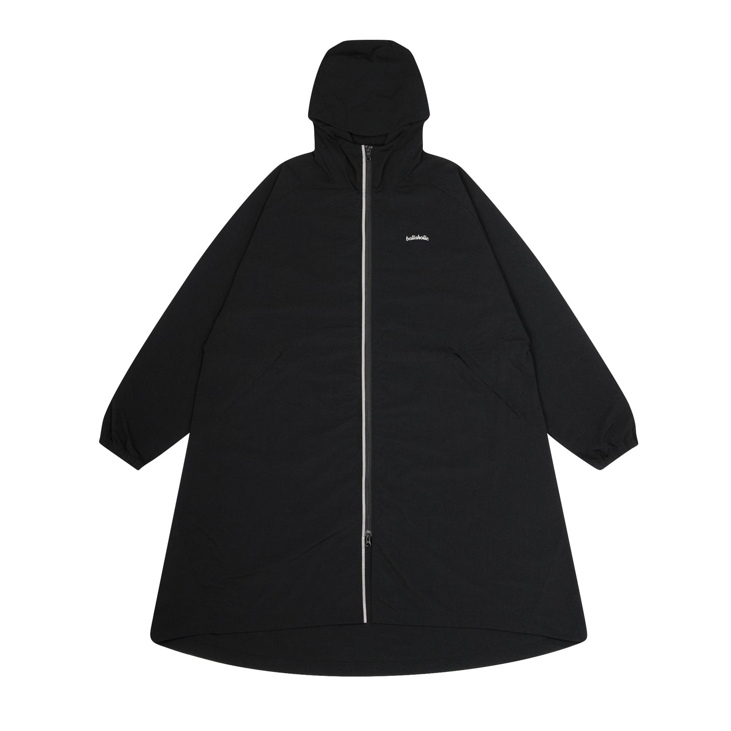 W Face Long Jacket (black)