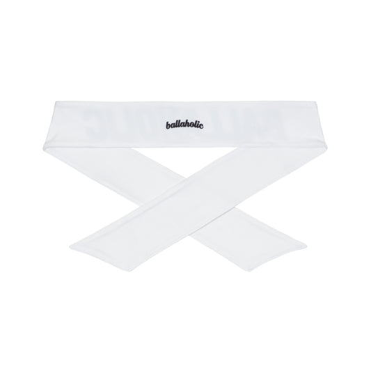 Logo Head Tie (white)