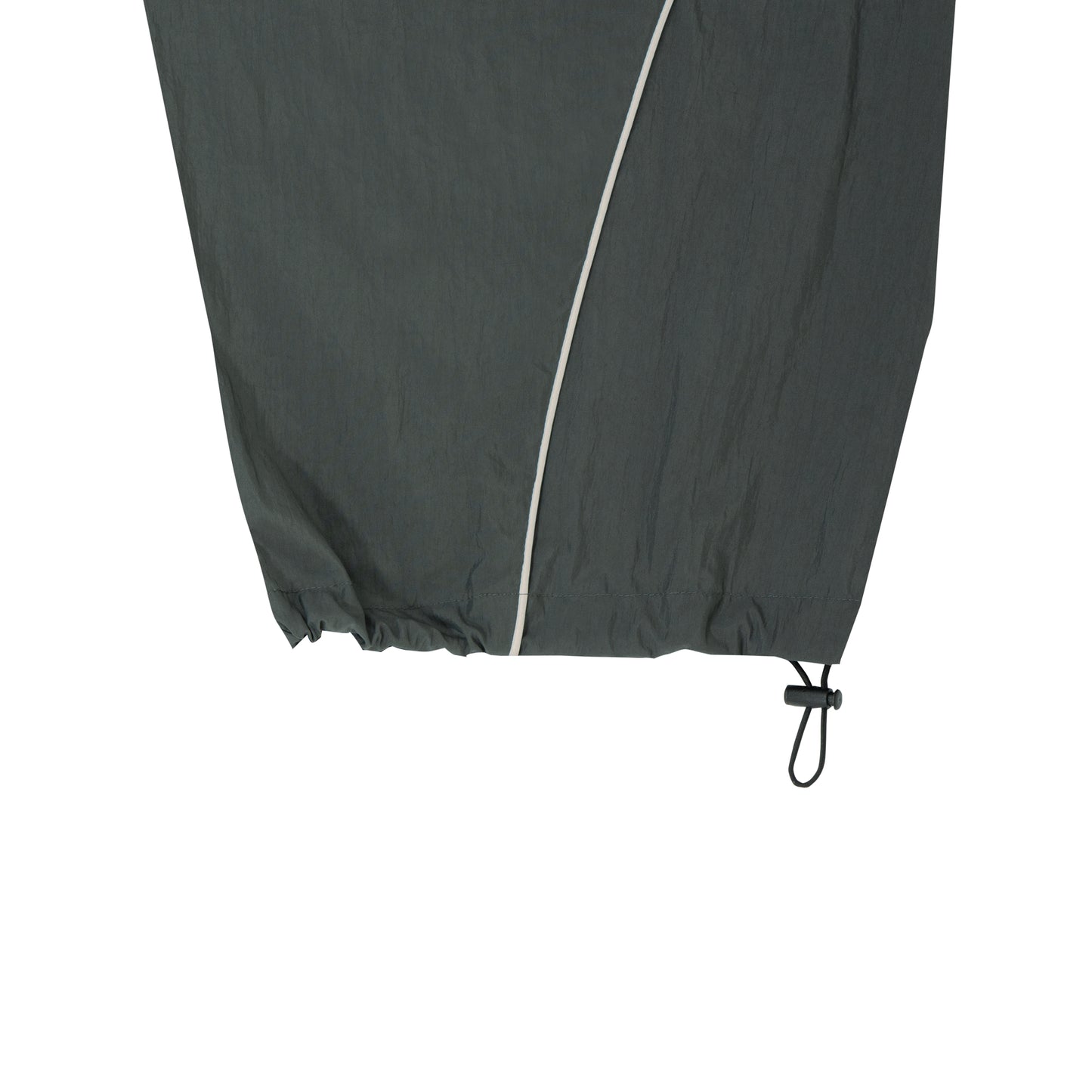 blhlc Oval Logo Nylon Cropped Pants (dark gray)