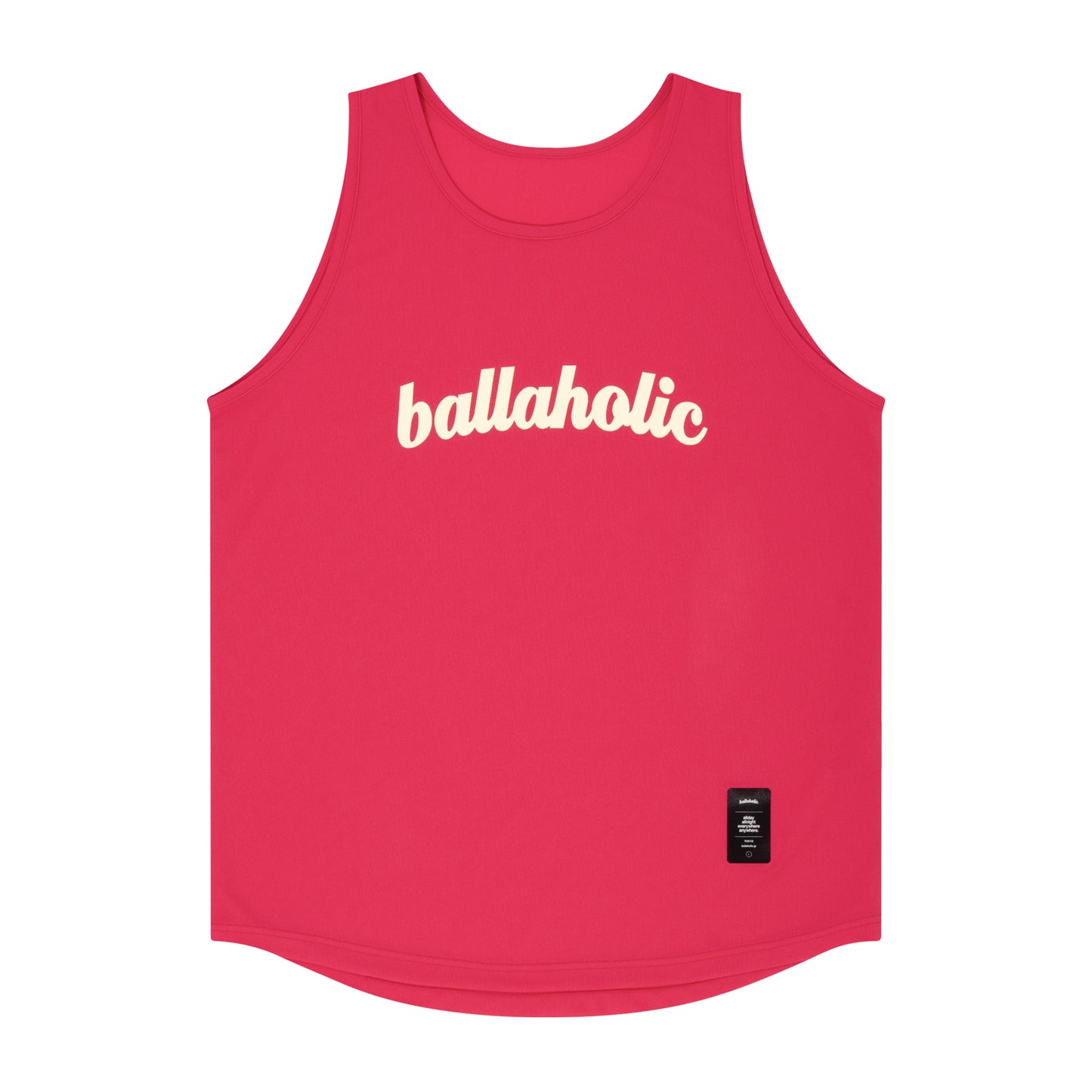 Logo Tank Top (raspberry/off white)
