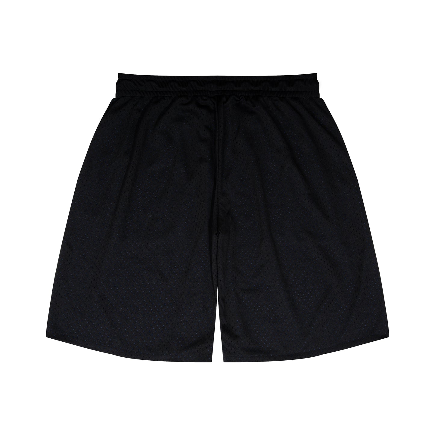 College Logo - STREETMOVE Mesh Zip Shorts (black/blue)