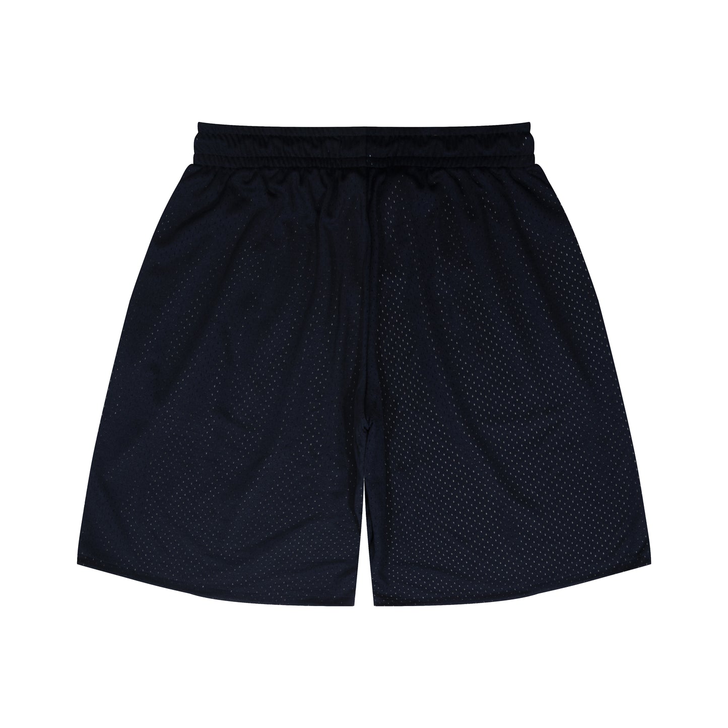 College Logo - STREETMOVE Mesh Zip Shorts (navy/taupe)