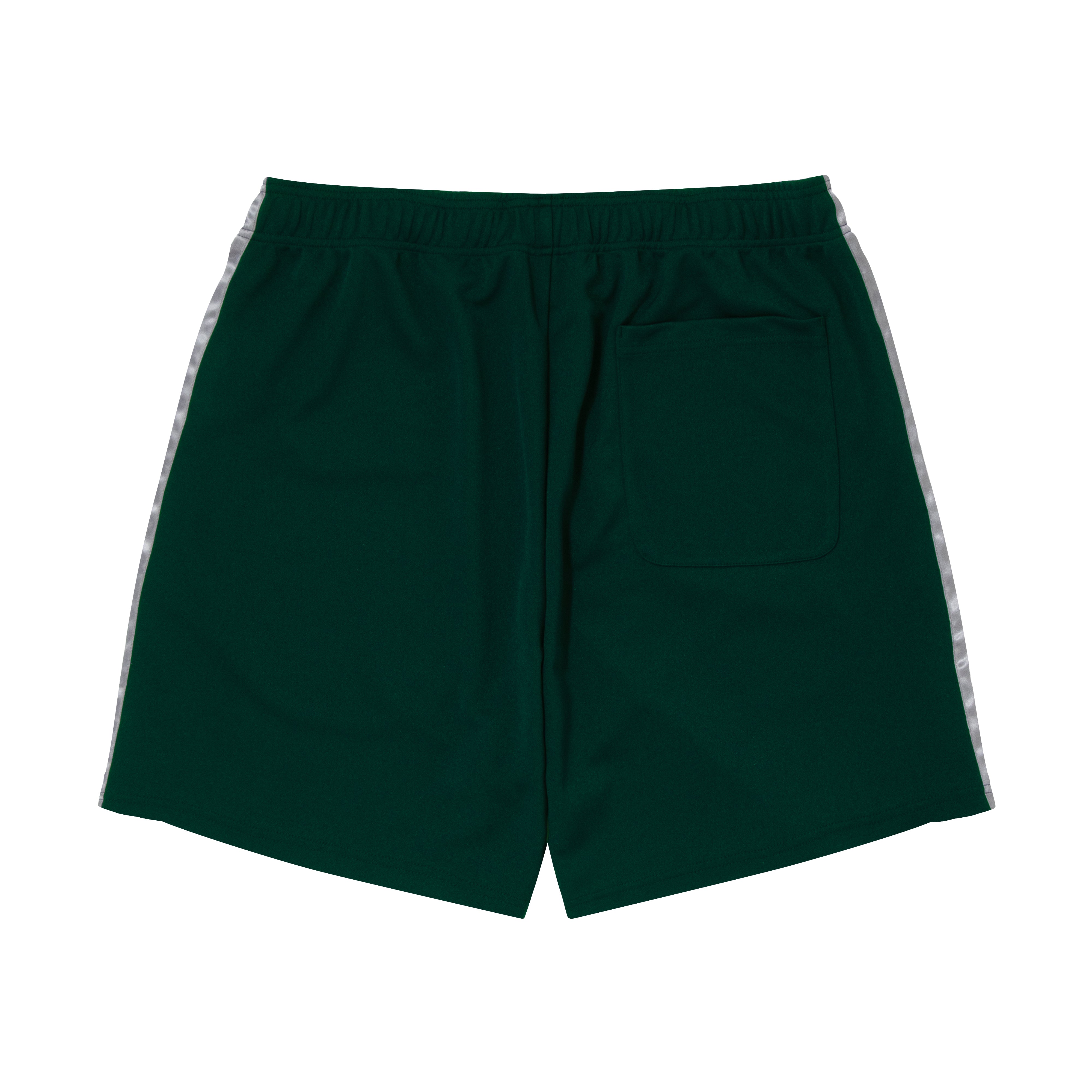 Side-Tape Jersey Shorts (dark green) – ballaholic
