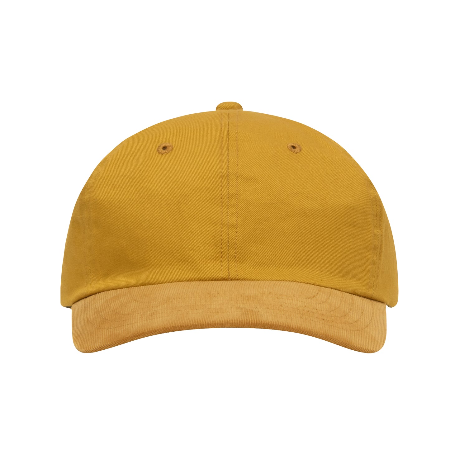 W Face Corduroy Brim 6P Cap (soul yellow)