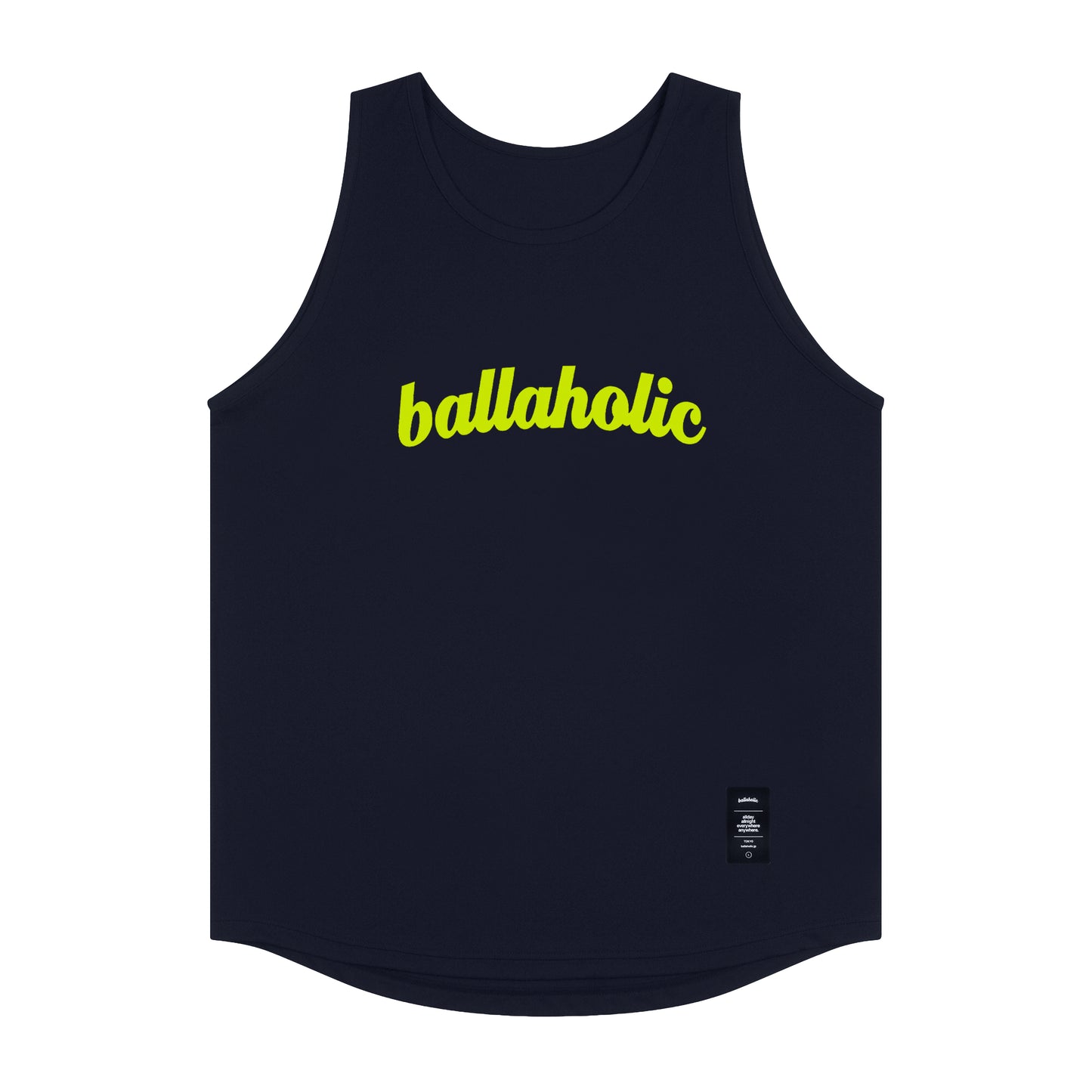 Logo Tank Top (night sky/neon yellow)
