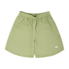 Basic Zip Shorts (sage green/off white)